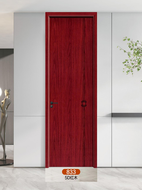 全铝门833 5D红木