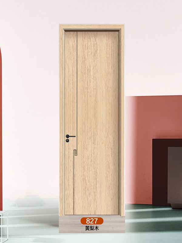 全铝门827黄梨木