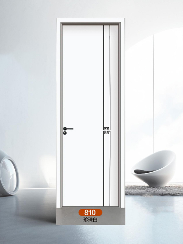 全铝门810珍珠白