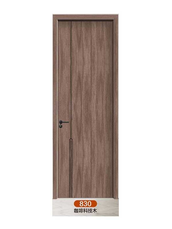 全铝门830咖啡科技木