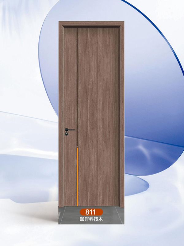 全铝门811咖啡科技木