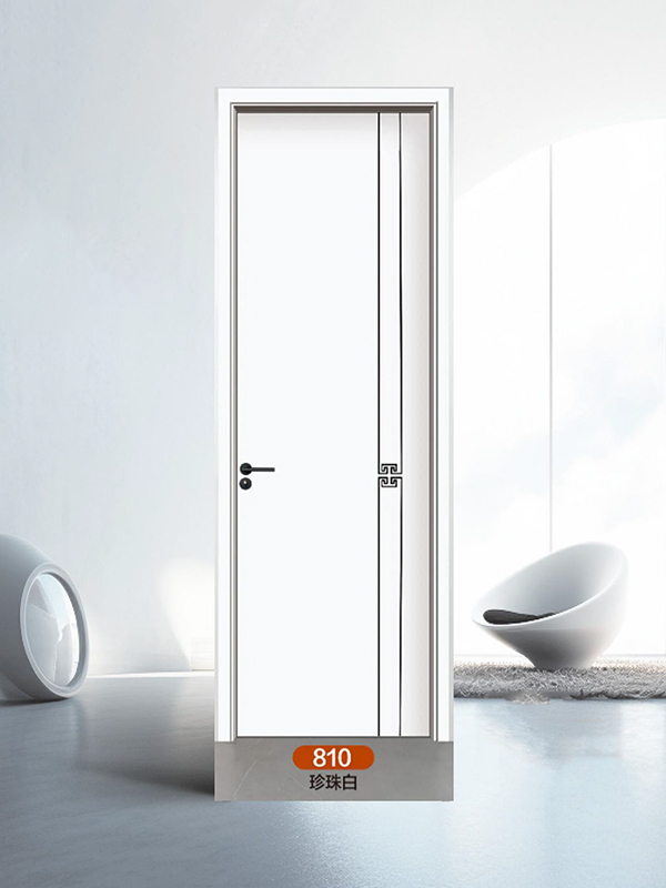 全铝门810珍珠白