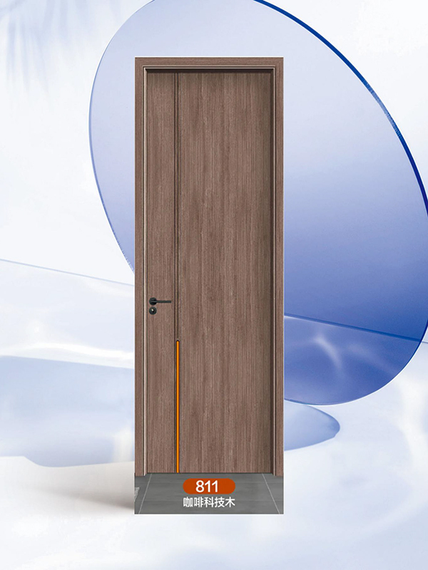 全铝门811咖啡科技木
