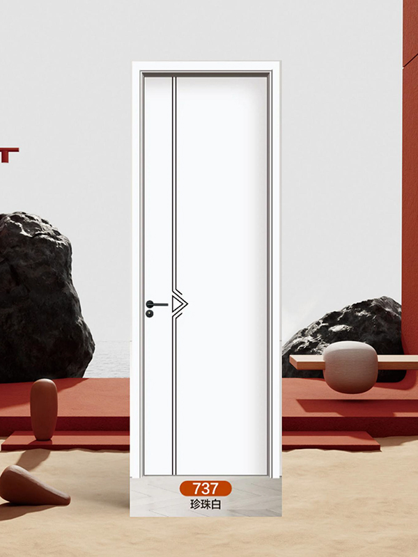 全铝门737珍珠白