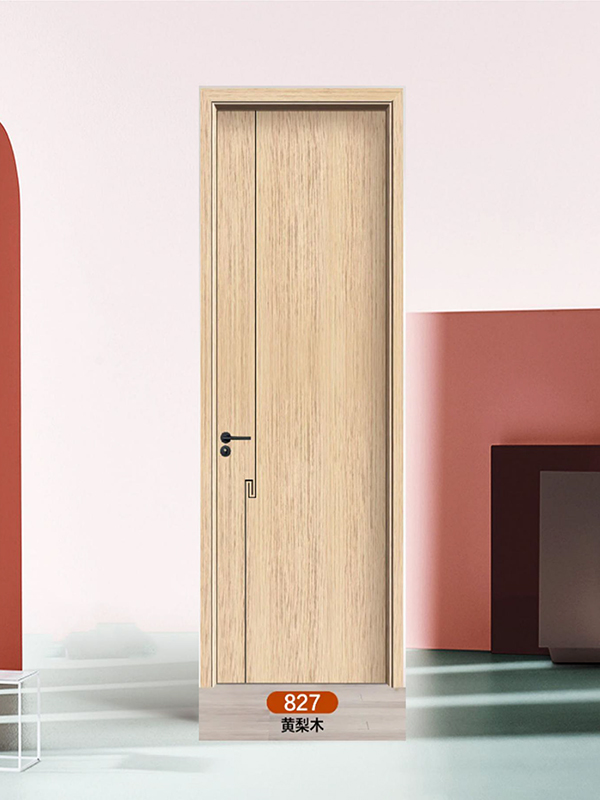 全铝门827黄梨木