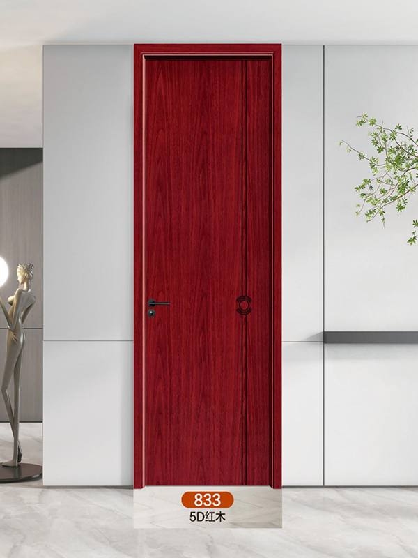 全铝门833 5D红木